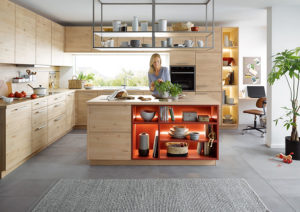 cocina moderna con isla