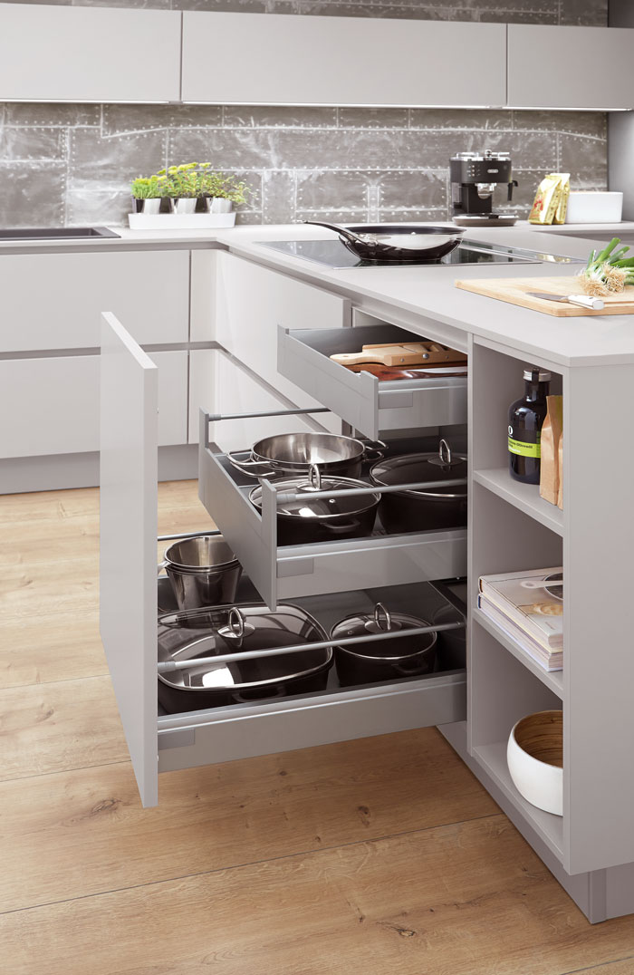 Soluciones para el almacenaje de cocina: equipamiento innovador y práctico  para una óptima organización