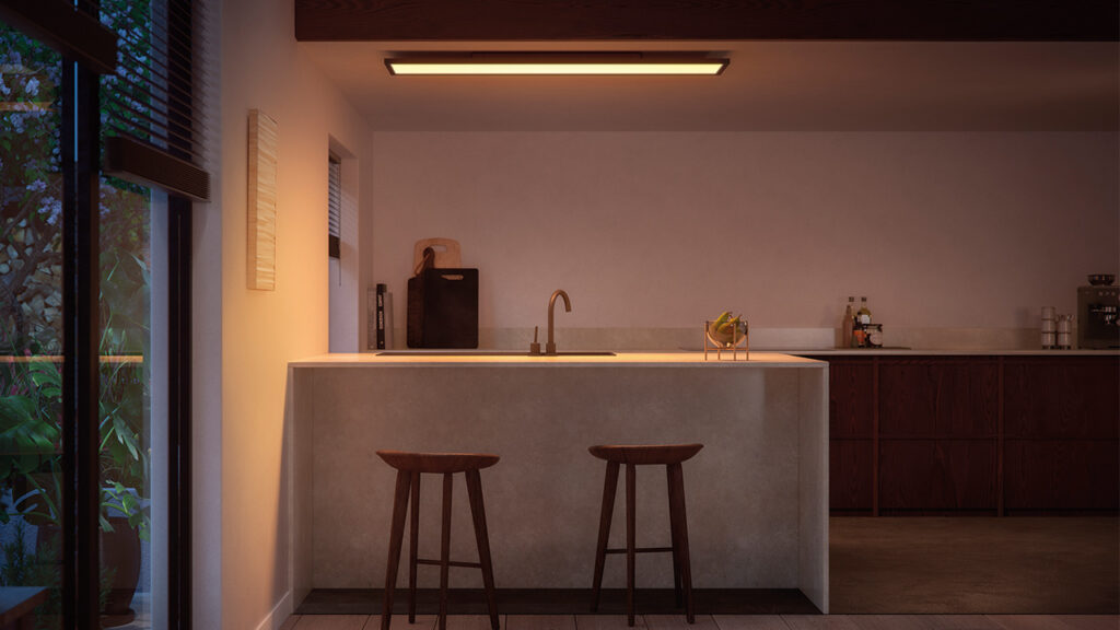 phillips hue cocinas luz